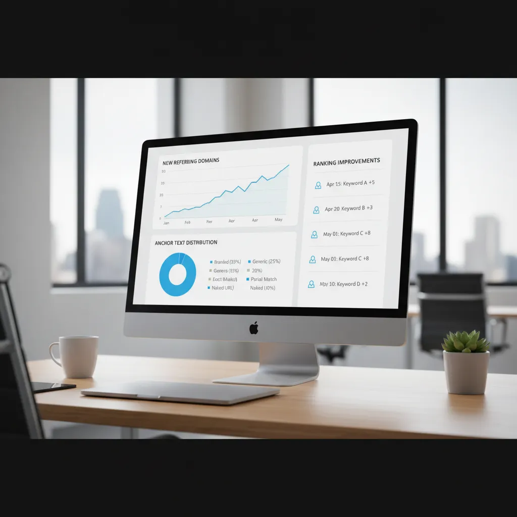 Linkbuilding-resultater – nye referring domains og rankingforbedringer