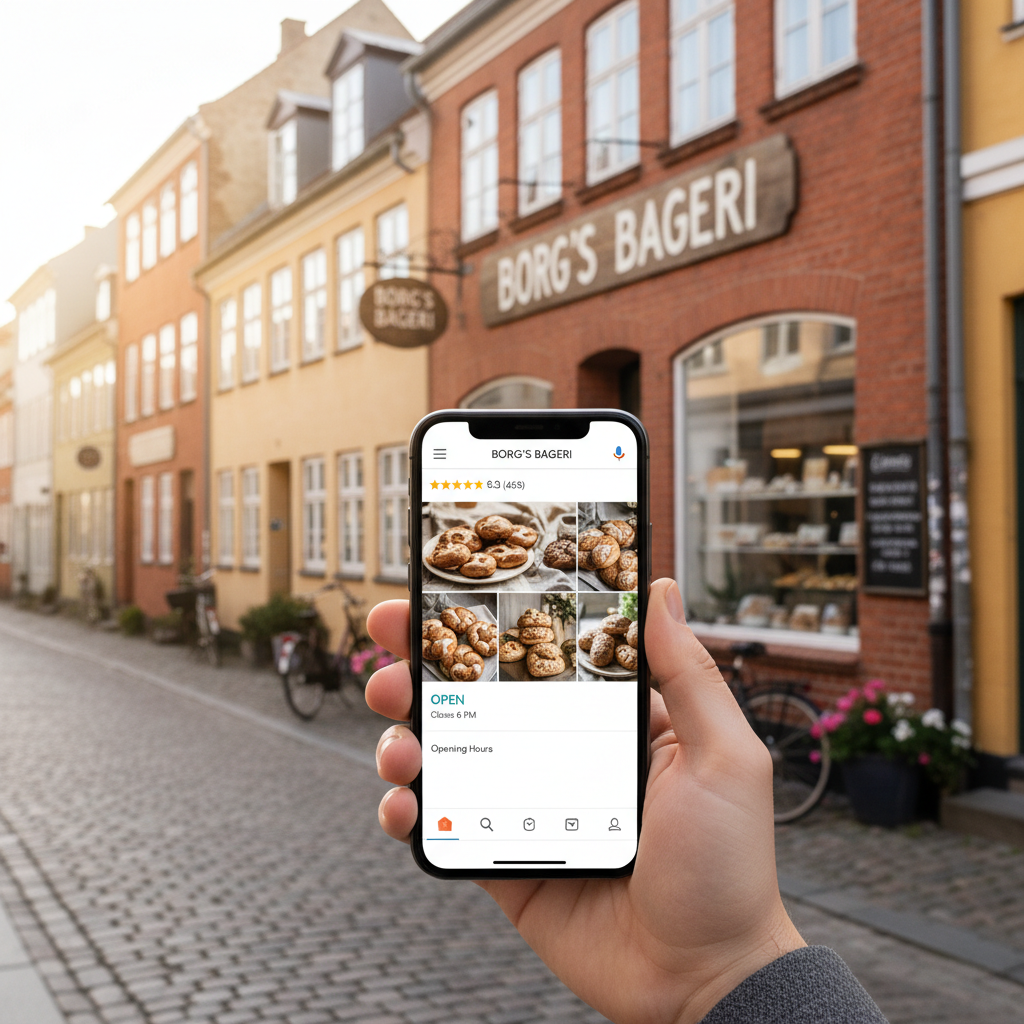 Google Business Profile – lokal synlighed med anmeldelser og virksomhedsinfo